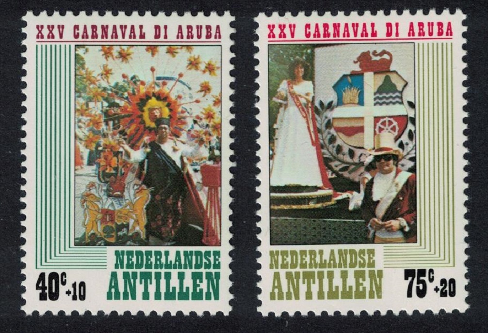 Netherlands Antilles 25th Aruba Carnival 2v 1979 MNH SG#688-689