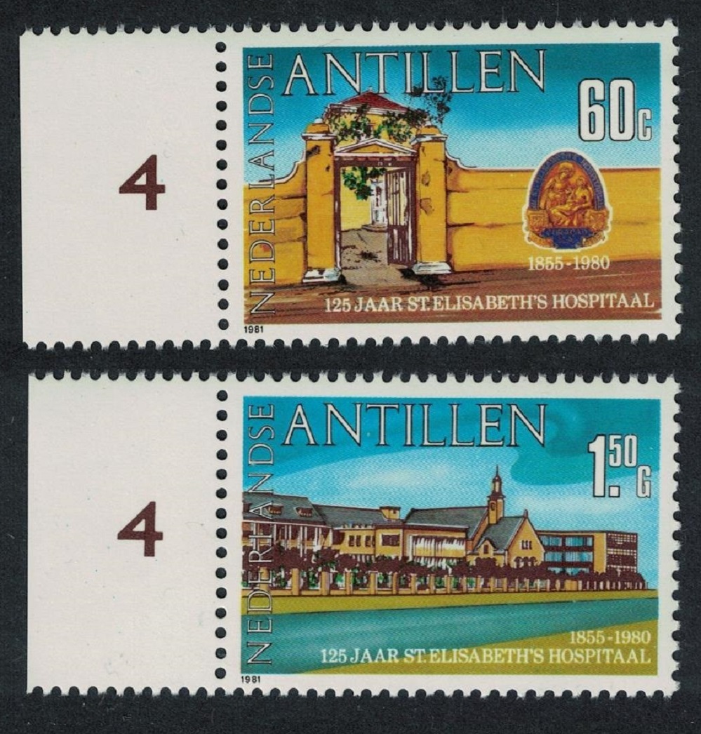 Netherlands Antilles 125th Anniversary of St Elisabeth&#39;s Hospital 2v 1981 MNH SG#755-756