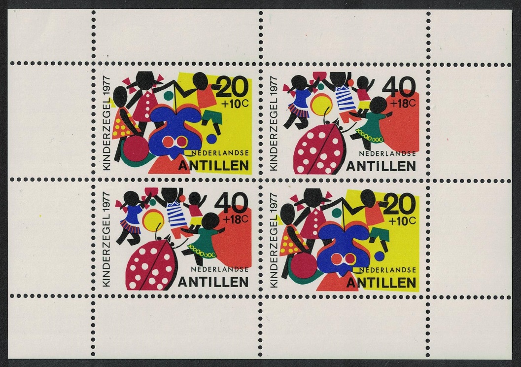 Netherlands Antilles Child Welfare MS 1977 MNH SG#MS649