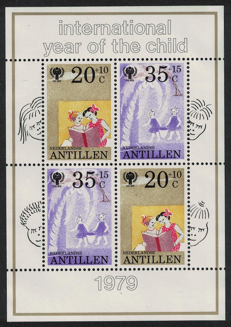 Netherlands Antilles International Year of the Child MS 1979 MNH SG#MS709