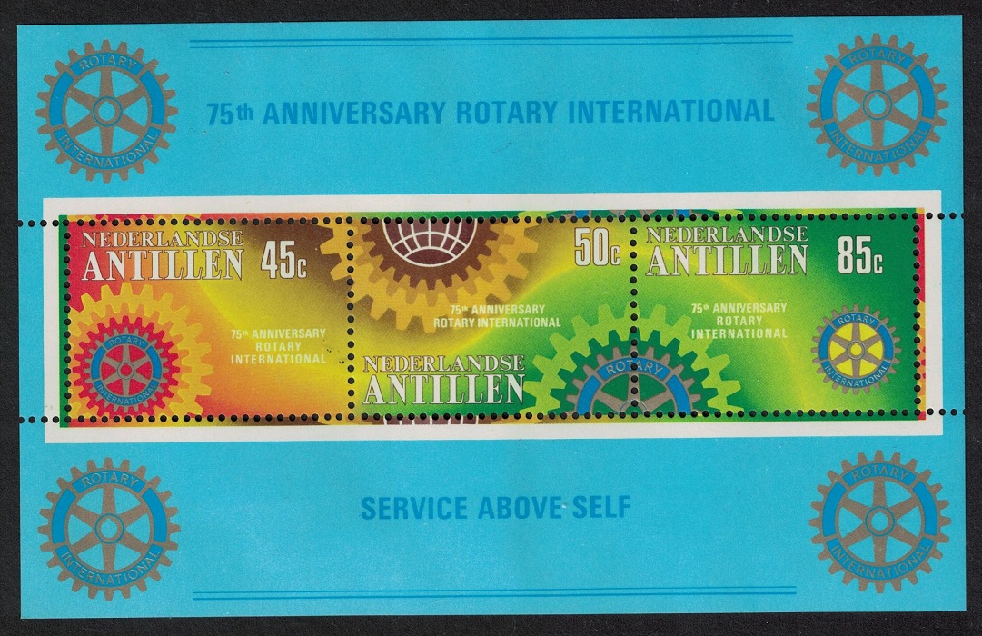 Netherlands Antilles Rotary International MS 1980 MNH SG#MS720