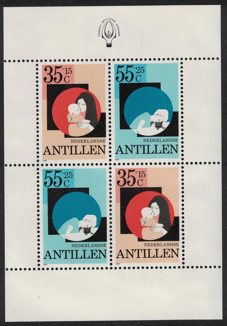 Netherlands Antilles Child Welfare MS 1981 MNH SG#MS765