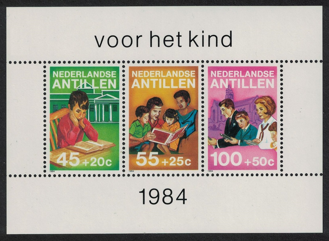 Netherlands Antilles Child Welfare Education Church MS 1984 MNH SG#MS872