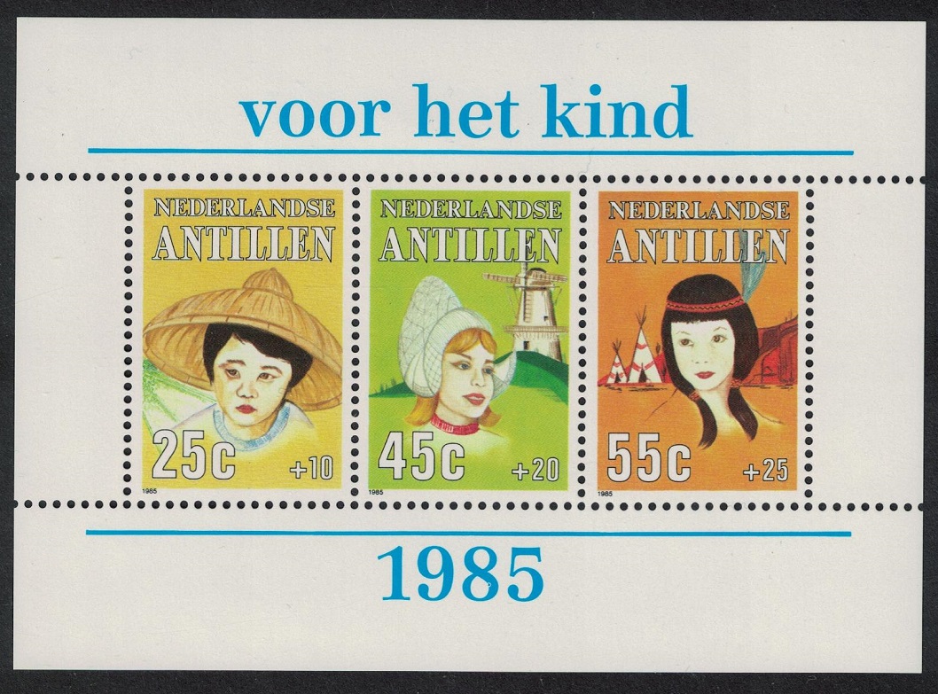 Netherlands Antilles Child Welfare MS 1985 MNH SG#MS897