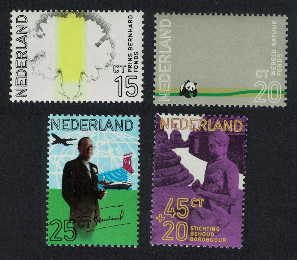 Netherlands Prince Bernhard&#39;s 60th Birthday 4v 1971 MNH SG#1133-1136