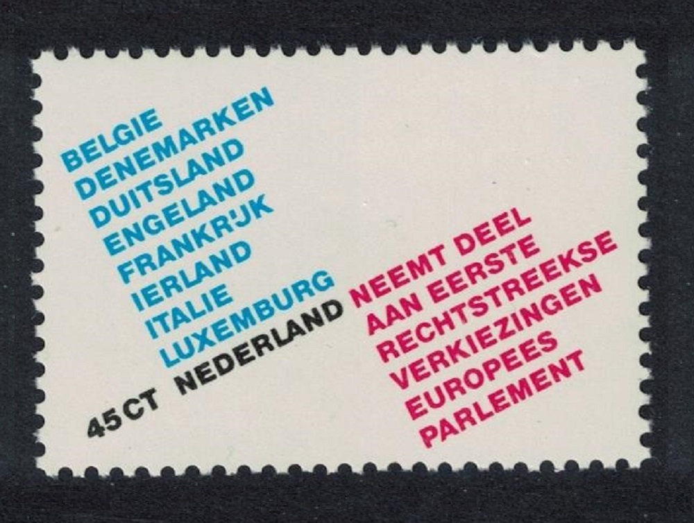 Netherlands First Direct Elections to European Assembly 1979 MNH SG#1309 MI#1134 Sc#585