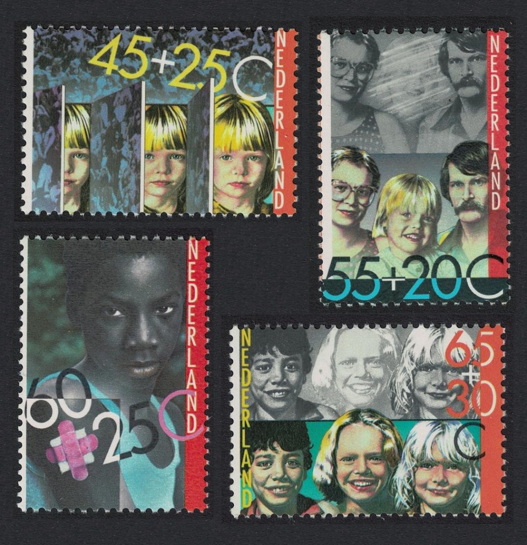 Netherlands Integration of Disabled Children 4v 1981 MNH SG#1369-1372