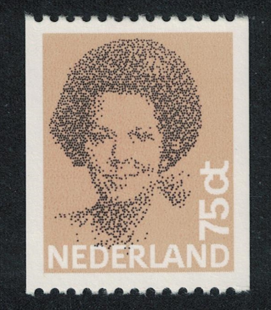 Netherlands Queen Beatrix 70c Horiz perf 1986 MNH SG#1375 MI#1211El