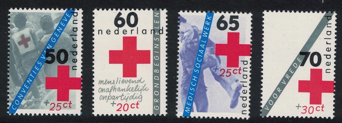 Netherlands Red Cross 4v 1983 MNH SG#1424-1427