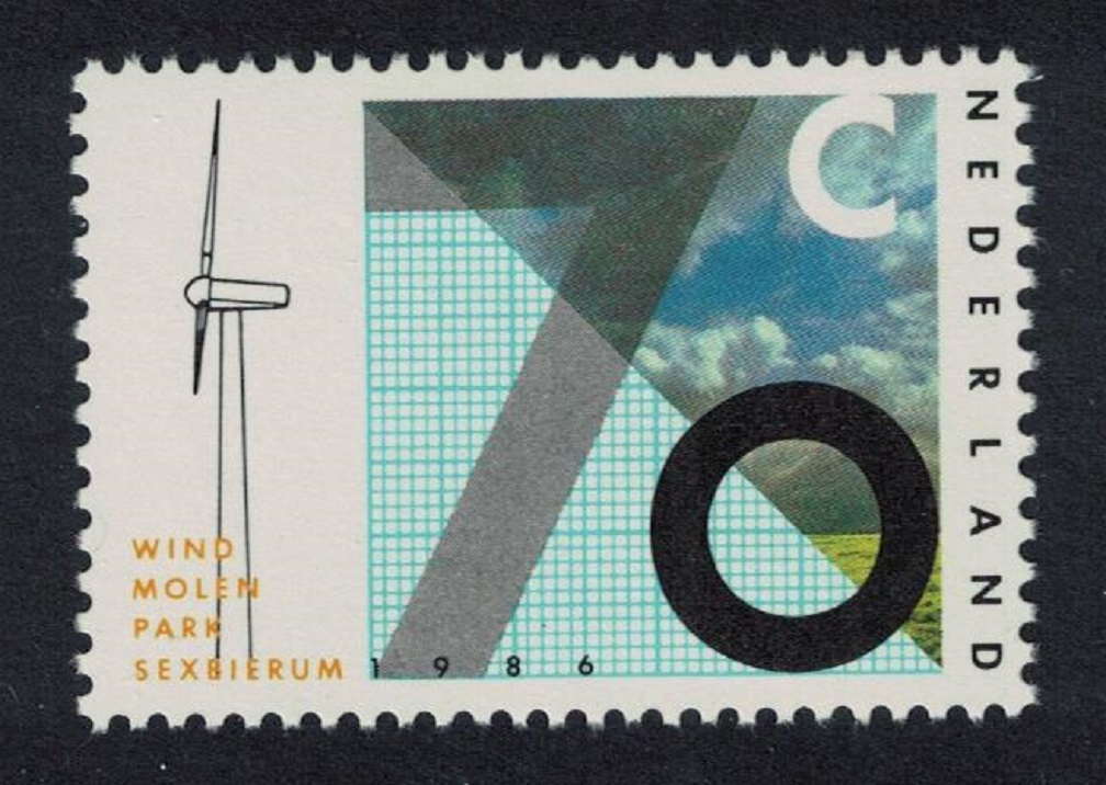 Netherlands Windmill Test Station Sexbierum 1986 MNH SG#1479