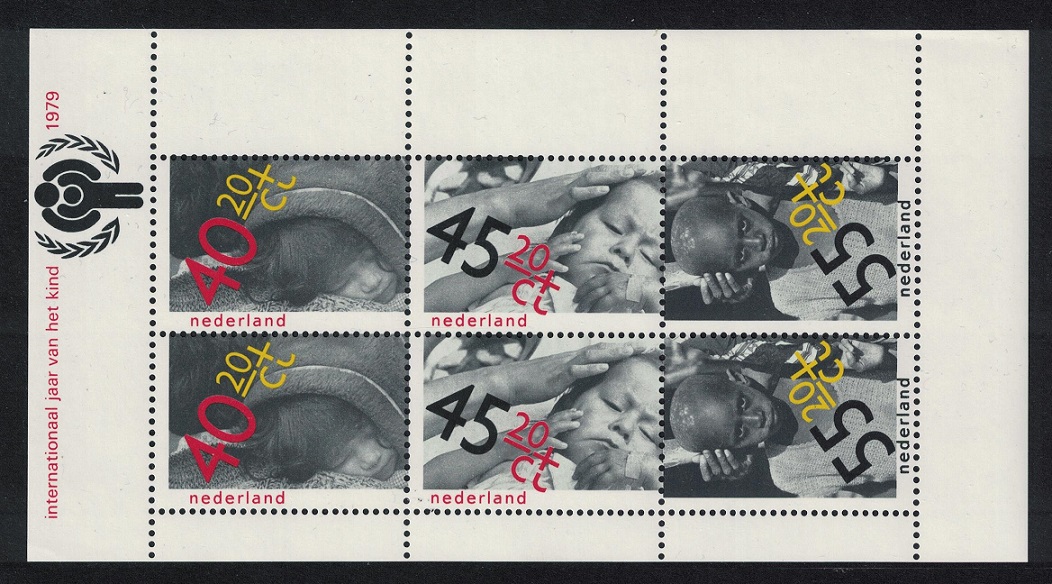 Netherlands International Year of the Child MS 1979 MNH SG#MS1326