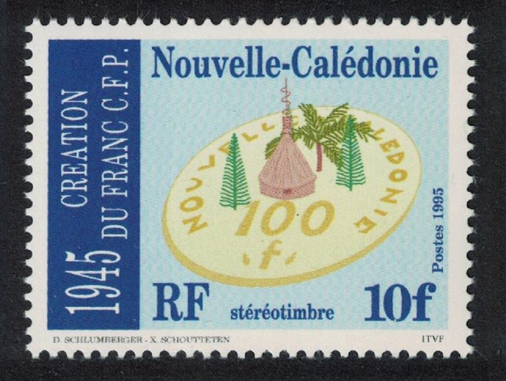 New Caledonia Pacific Franc 1995 MNH SG#1036