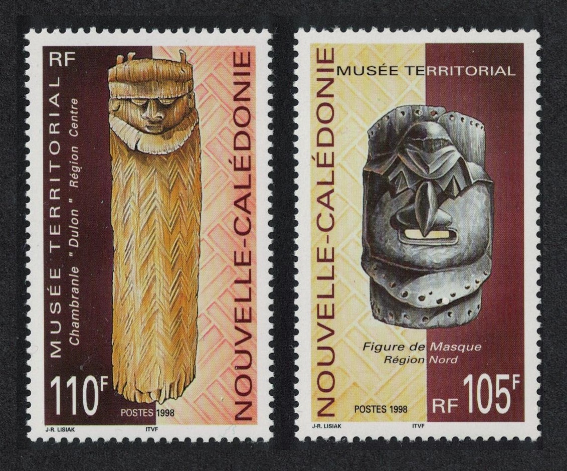 New Caledonia Territorial Museum 2v 1998 MNH SG#1133-1134