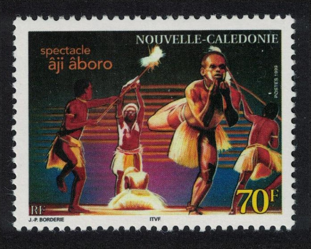 New Caledonia Aji Aboro Kanak dance 1999 MNH SG#1190