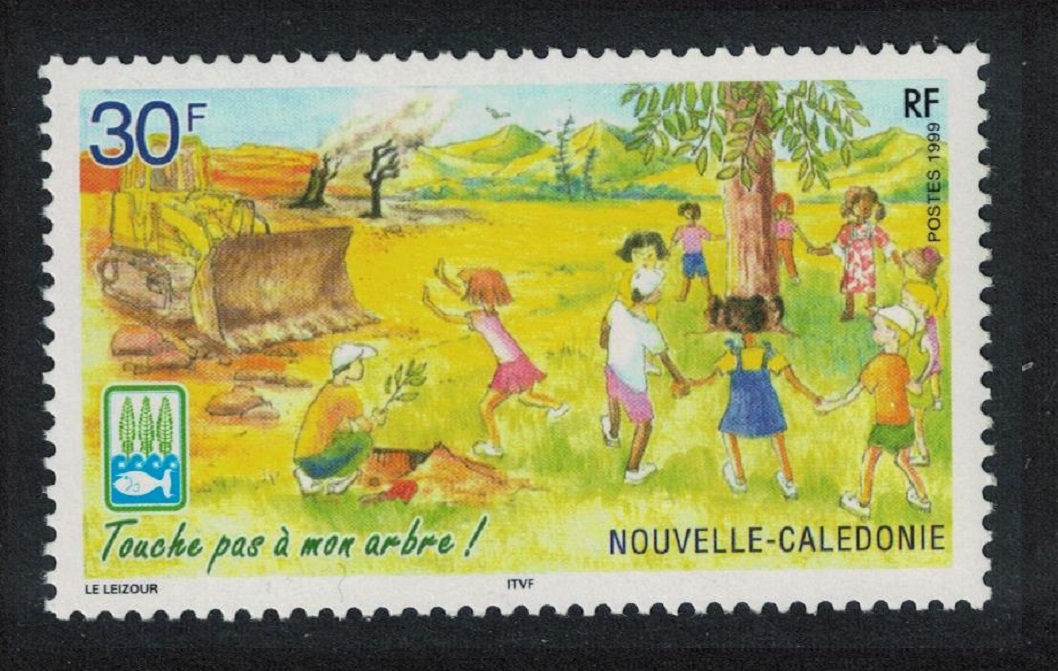 New Caledonia Nature Protection: Don&#39;t touch my Tree 1999 MNH SG#1192