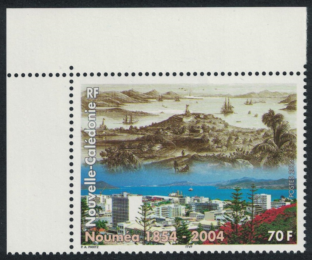 New Caledonia 150th Anniversary of Noumea 70f Corner 2004 MNH SG#1325 MI#1337