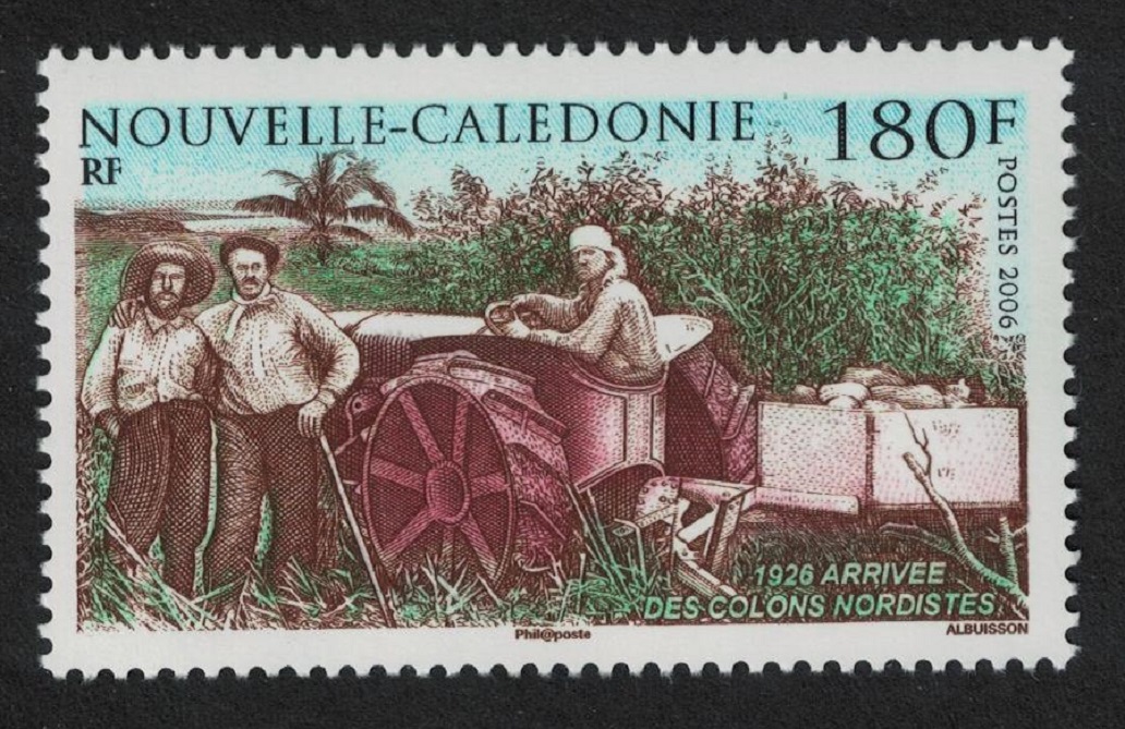 New Caledonia Tractor Arrival of Northern Colonists 180f 2006 MNH SG#1376 MI#1389