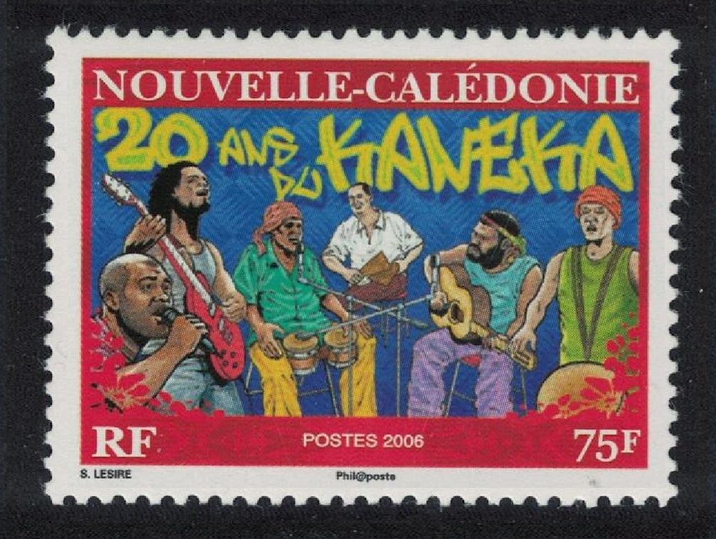 New Caledonia 25th Anniversary of Kaneka Musical style 2006 MNH SG#1390 MI#1405