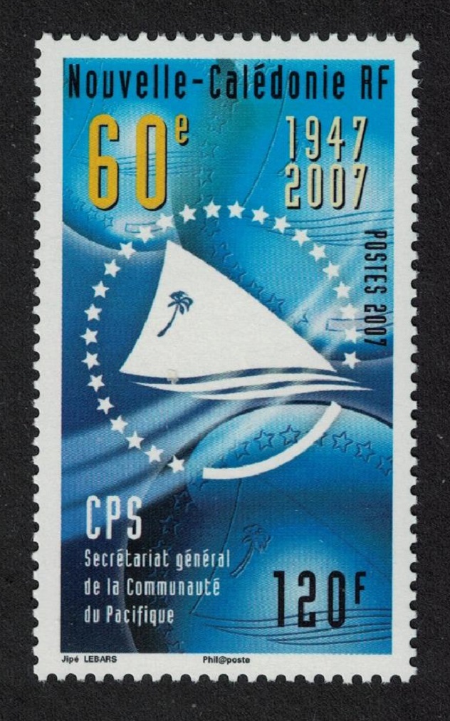 New Caledonia 60th Anniversary of CPS Joint Issue 2007 MNH SG#1394 MI#1411