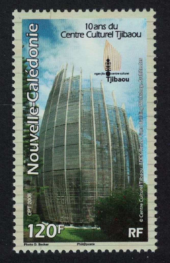 New Caledonia 10th Anniversary of Tjibaou Cultural Centre 2008 MNH SG#1443 MI#1457