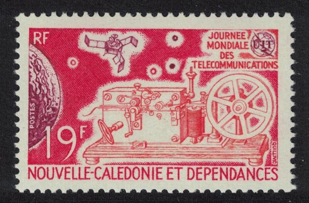 New Caledonia World Telecommunications Day 1971 MNH SG#487