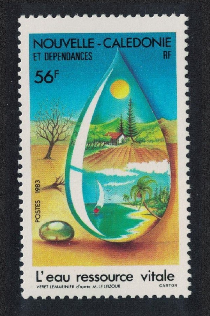 New Caledonia Water Resources 1983 MNH SG#717