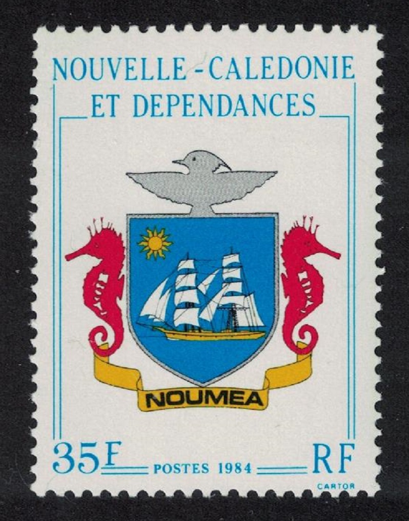 New Caledonia Arms of Mont Dore 1986 MNH SG#794