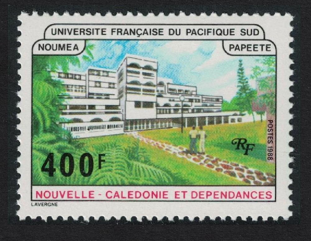 New Caledonia French University 400F 1988 MNH SG#824