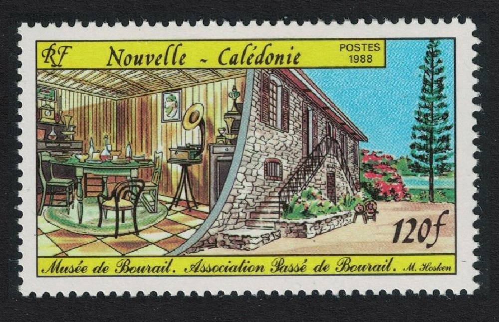 New Caledonia Bourail Museum and Historical Association 1988 MNH SG#833