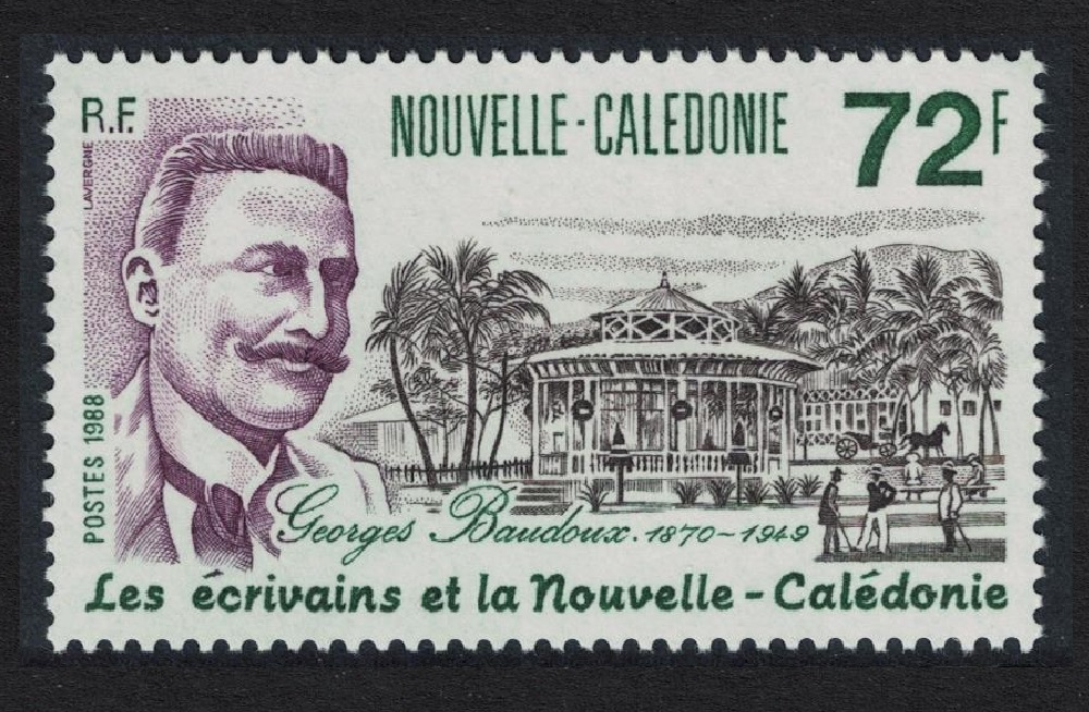 New Caledonia Georges Baudoux Writer 1988 MNH SG#848