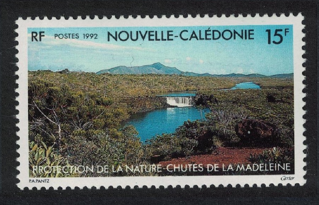 New Caledonia La Madeleine Falls Nature Protection 1992 MNH SG#937