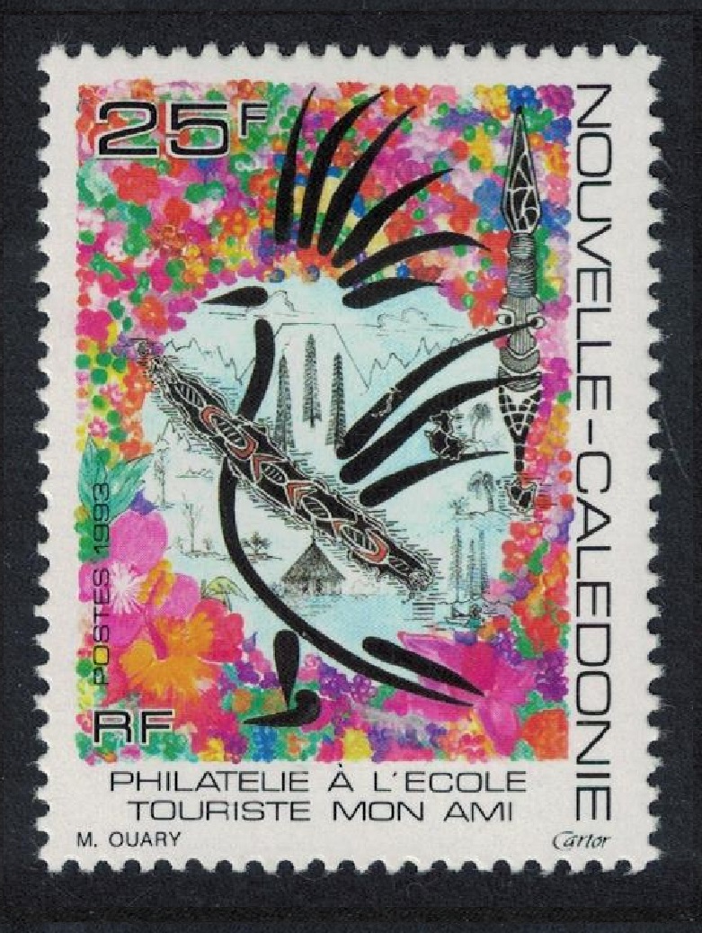 New Caledonia School Philately Tourism my Friend 1993 MNH SG#960