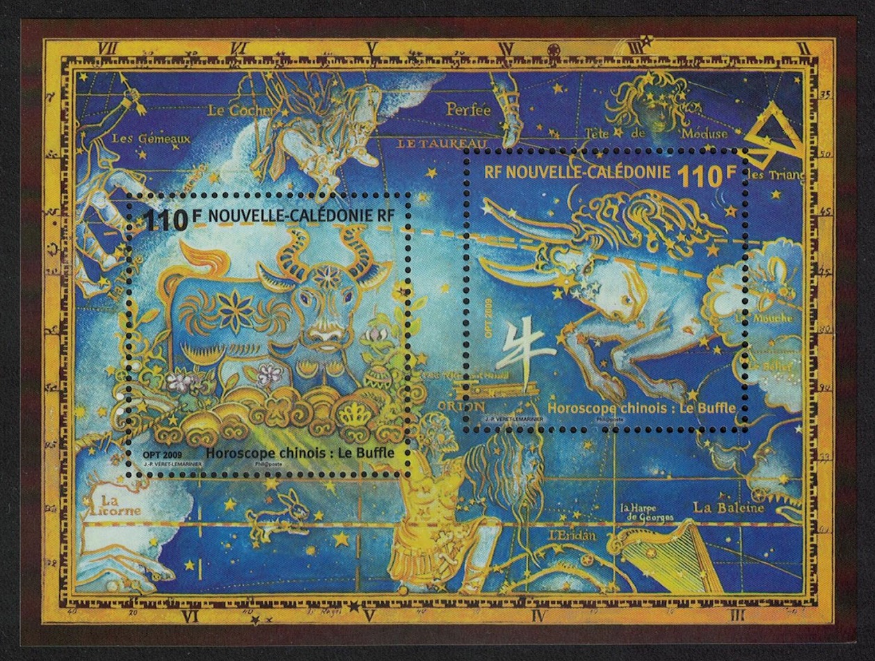 New Caledonia Chinese New Year of the Ox MS 2009 MNH SG#MS1465 MI#Block 42