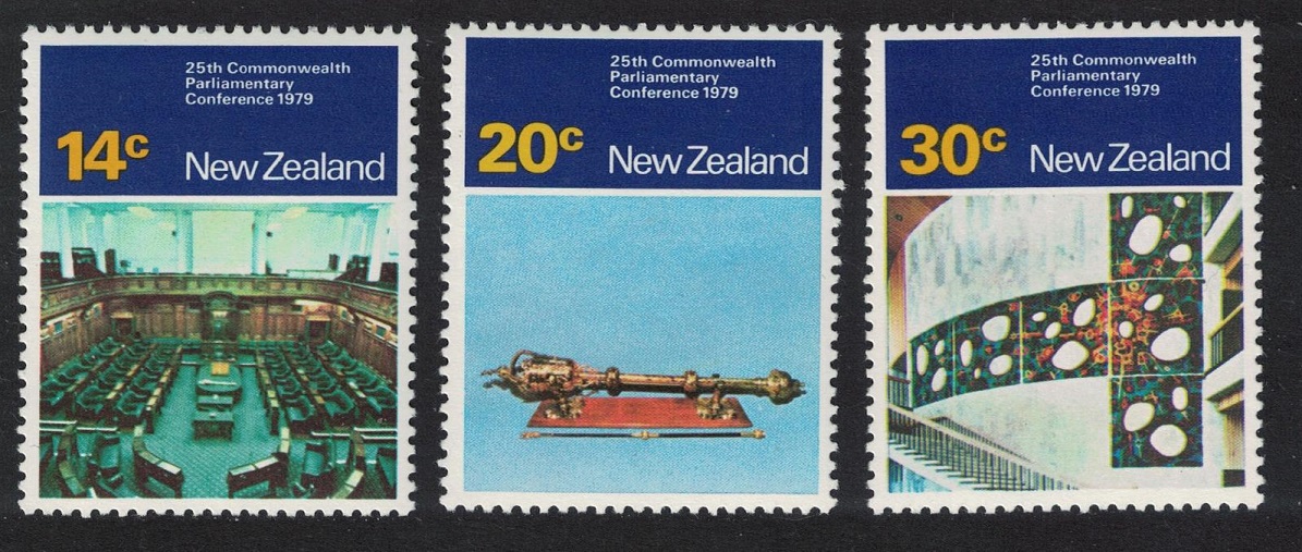 New Zealand Parliamentary Conference 3v 1979 MNH SG#1207-1209