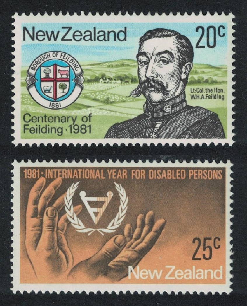 New Zealand Commemorations 2v 1981 MNH SG#1237-1238