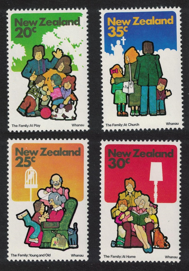 New Zealand Family Life 4v 1981 MNH SG#1239-1242