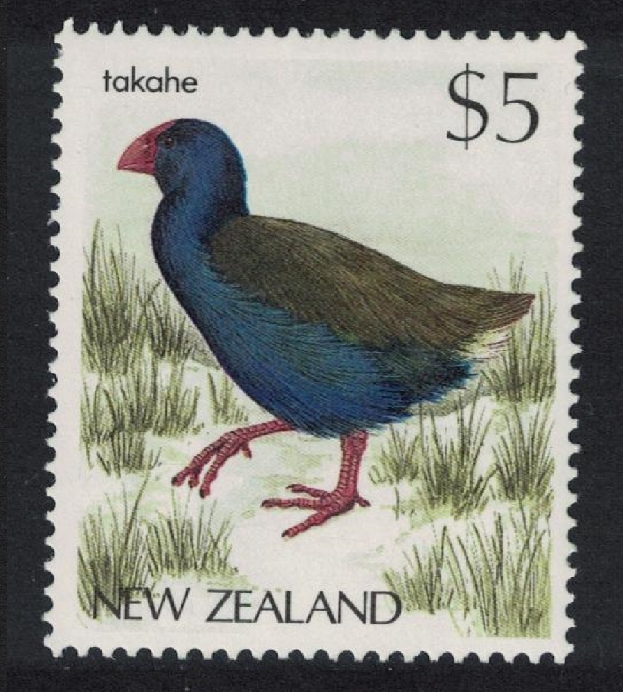 New Zealand Takahe Bird $5 1982 MNH SG#1296