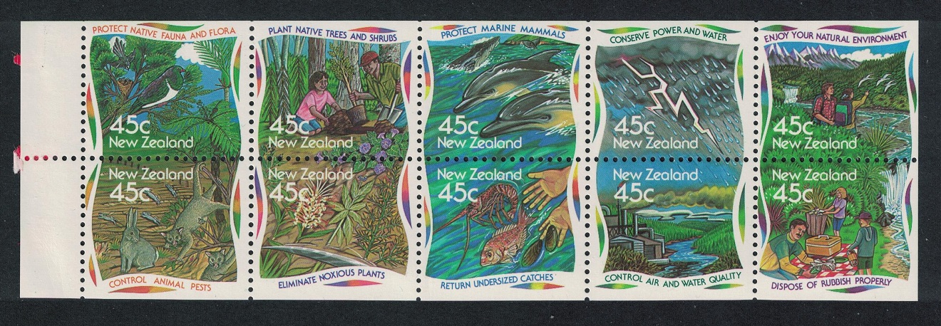 New Zealand Birds Dolphins Whales Fish Environment 10v 1995 MNH SG#1865-1874