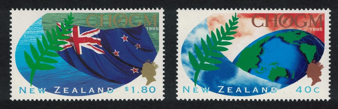 New Zealand Commonwealth Heads of Government Meeting 1995 MNH SG#1943-1944