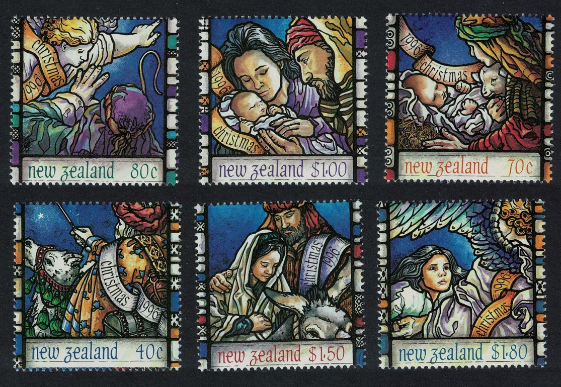 New Zealand Christmas 6v 1996 MNH SG#2020-2025