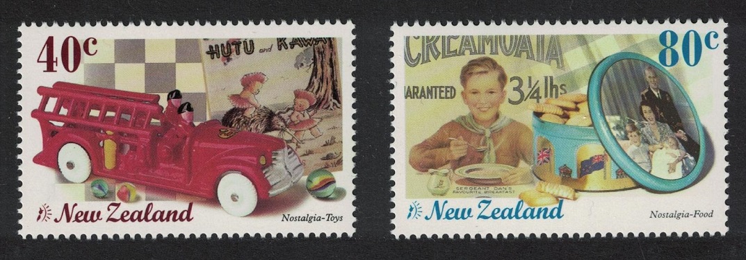 New Zealand Nostalgia 2v 1999 MNH SG#2239-2240