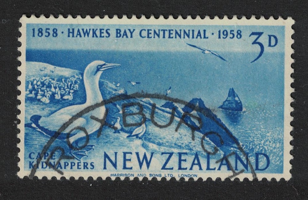 New Zealand Australian Gannets Birds 1958 Canc SG#769