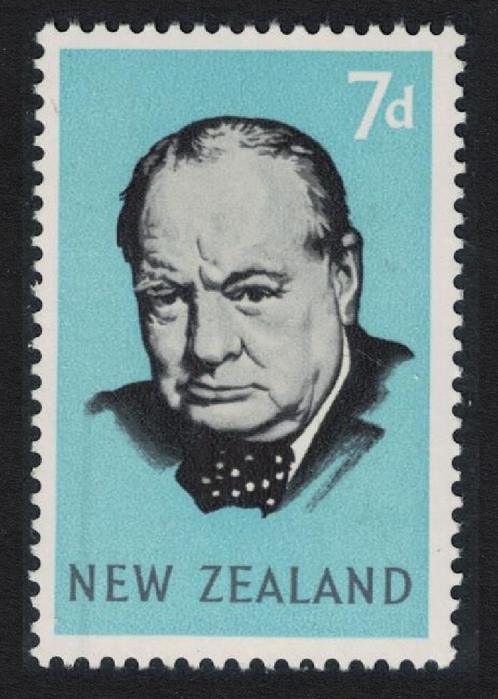 New Zealand Churchill Commemoration 1965 MNH SG#829