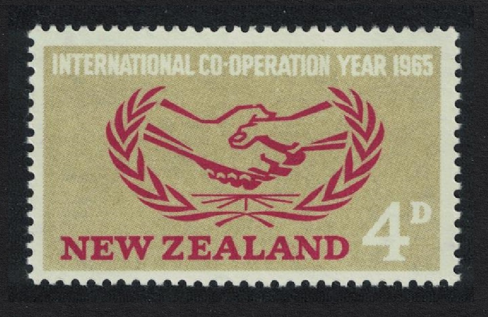 New Zealand International Co-operation Year 1965 MNH SG#833