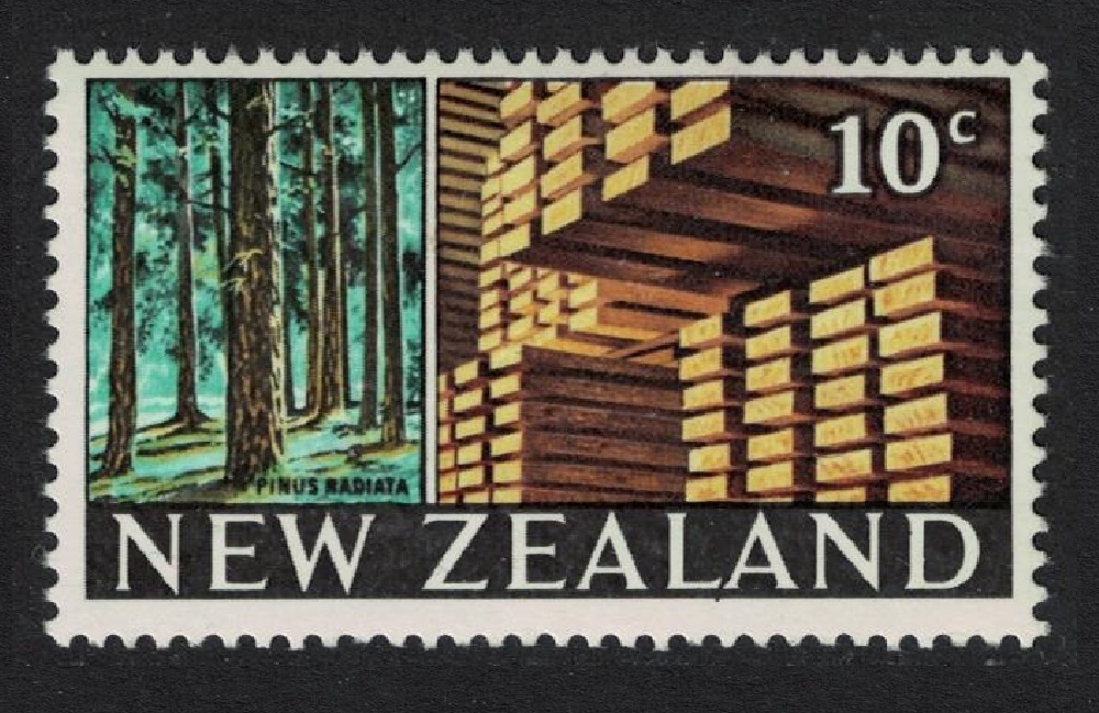 New Zealand Forest and Timber 10c 1968 MNH SG#873