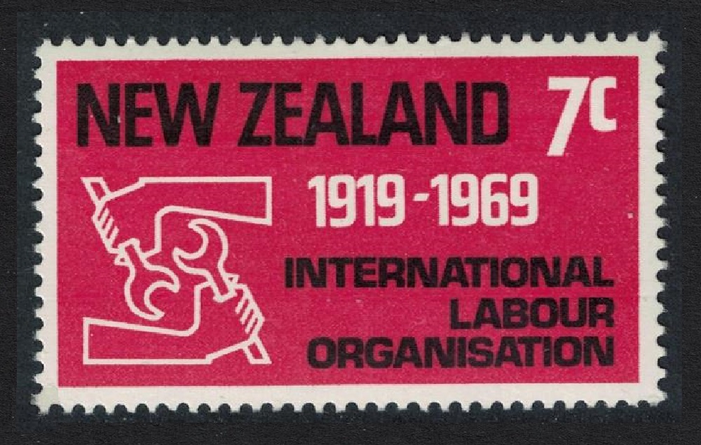 New Zealand International Labour Organisation 1969 MNH SG#893