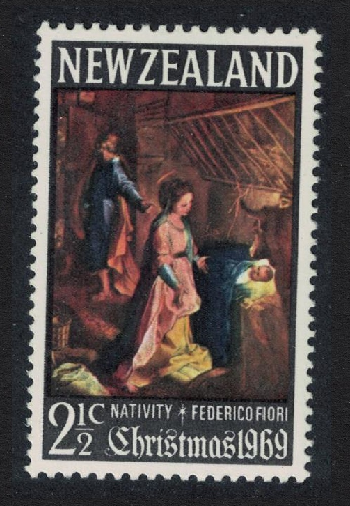 New Zealand Christmas No Watermark 1969 MNH SG#905