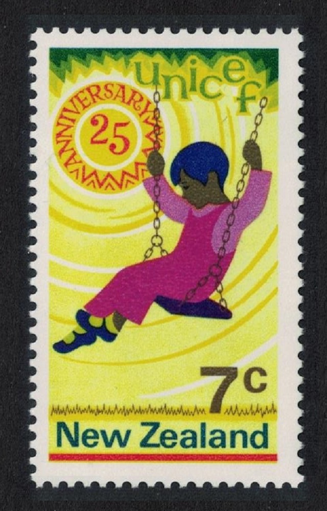 New Zealand 25th Anniversary of UNICEF 1971 MNH SG#956