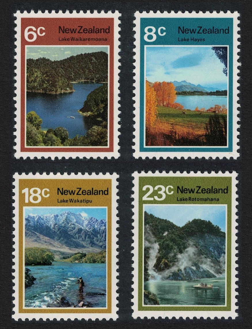 New Zealand Lake Scenes 4v 1972 MNH SG#993-996 Sc#507-510