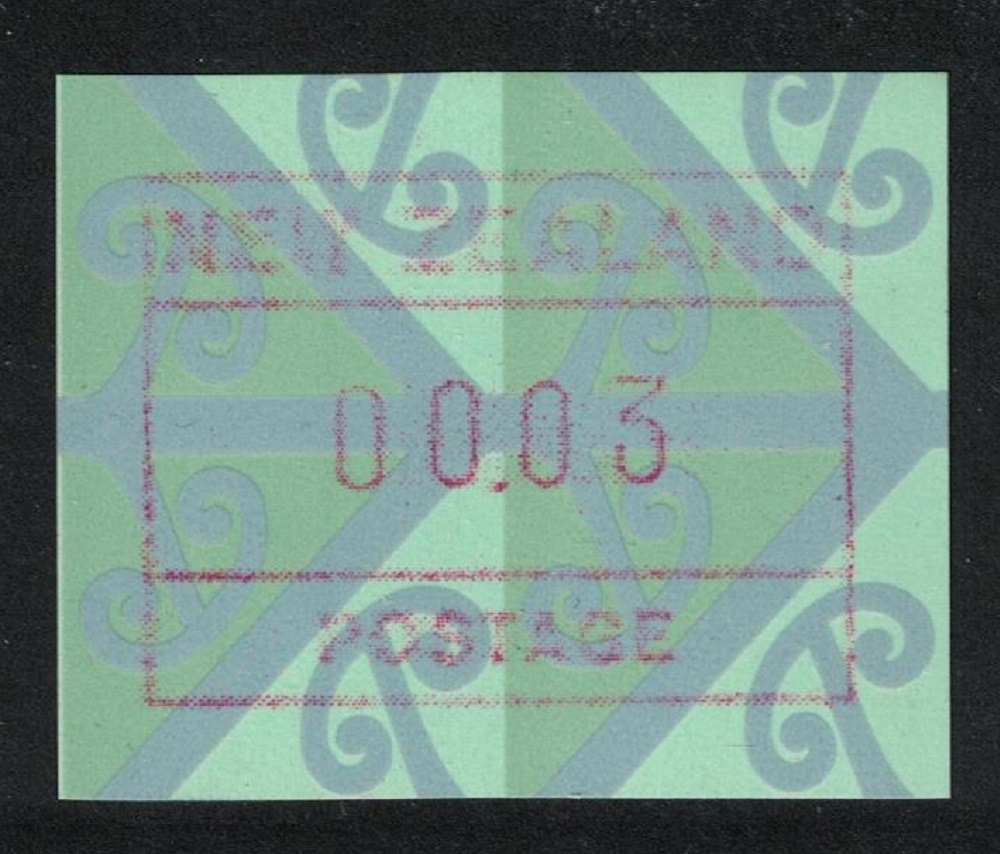 New Zealand ATM Label 1996 MNH MI#7